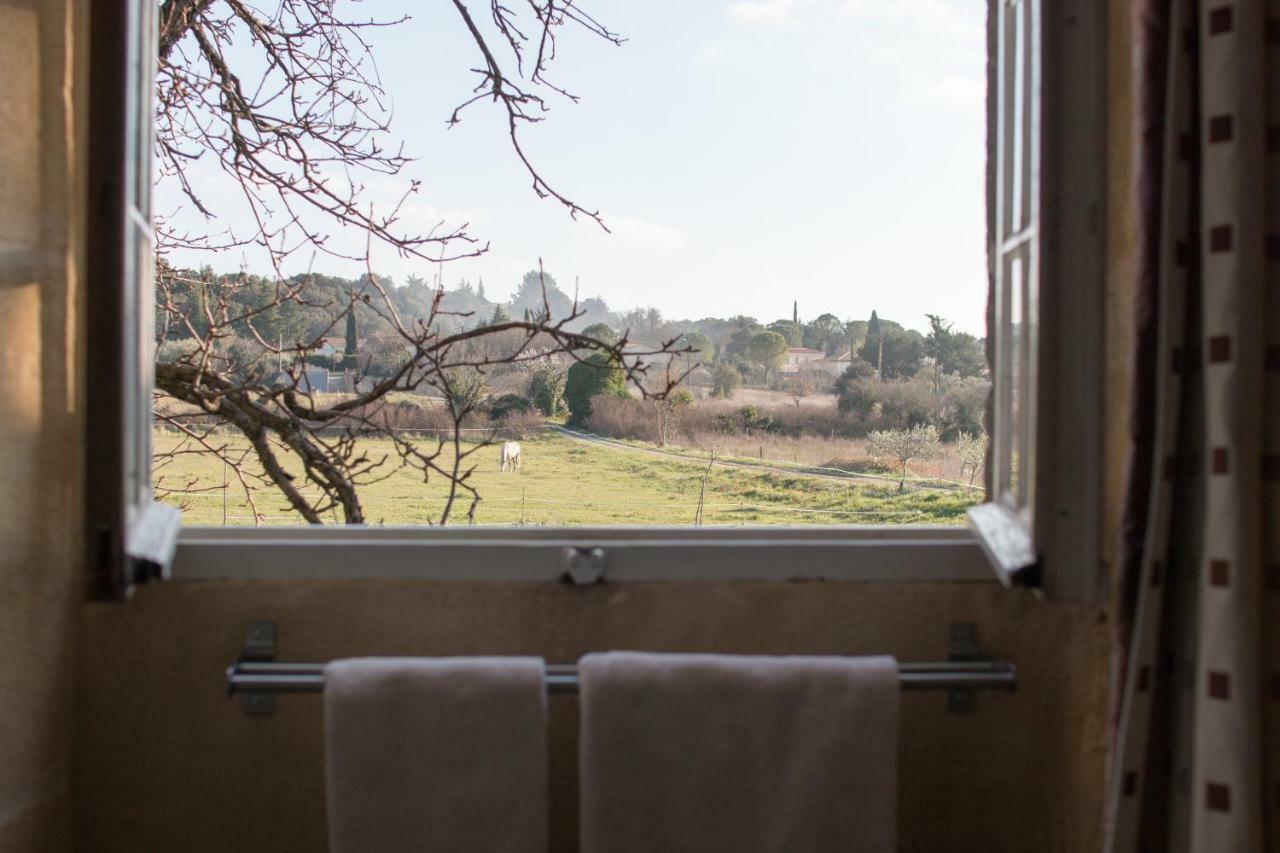 Mas De La Rivoire B&B Villevieille ภายนอก รูปภาพ